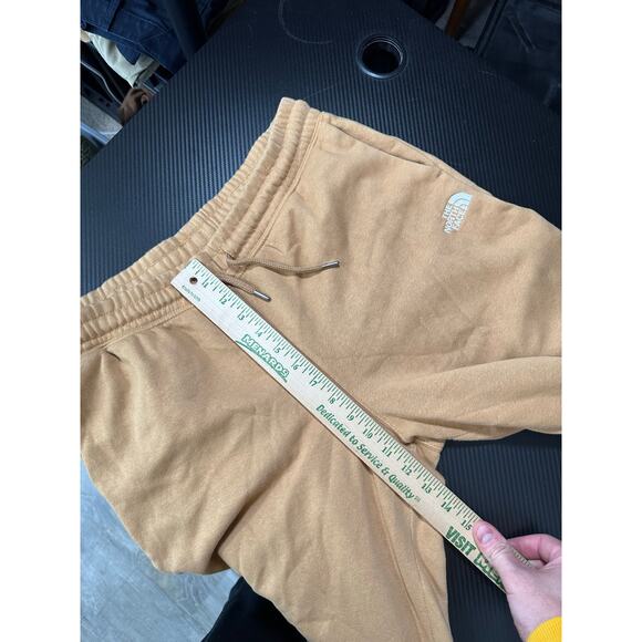 North Face Womens Half Dome Jogger Sweatpants Gold Size Medium Cozy Lounge - Picture 5 of 13